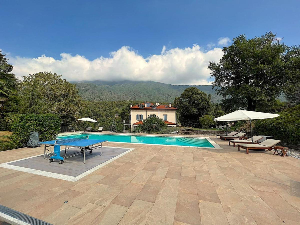 The Comfortable House With Big Pool In The Center Of Mergozzo Exteriér fotografie