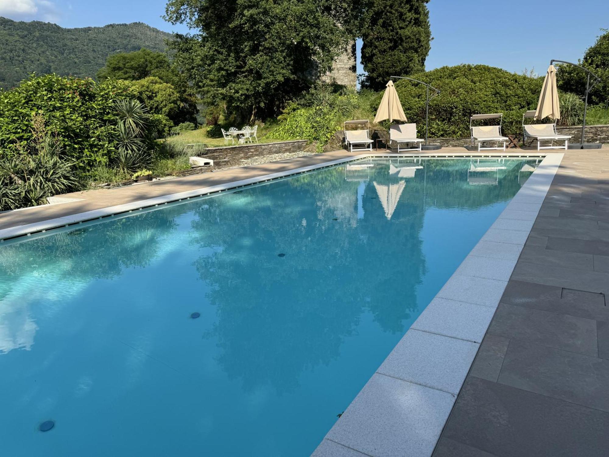 The Comfortable House With Big Pool In The Center Of Mergozzo Exteriér fotografie