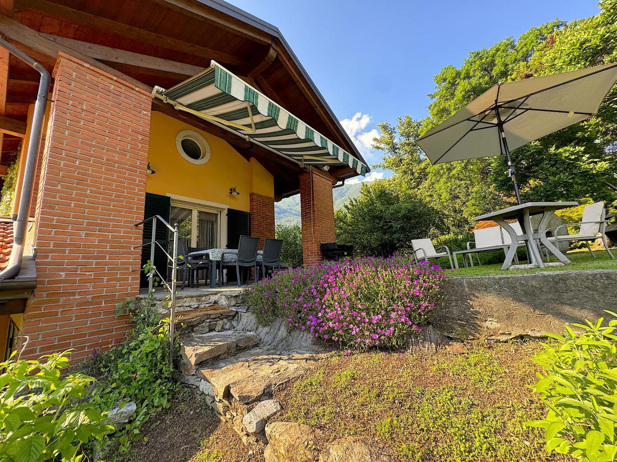 The Comfortable House With Big Pool In The Center Of Mergozzo Exteriér fotografie
